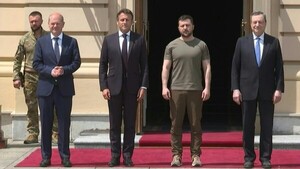 Líderes europeos visitan Ucrania y denuncian la brutalidad de la invasión rusa - ADN Digital