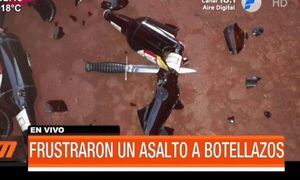 A botellazos repartidores frustran asalto en Itapúa - PARAGUAYPE.COM