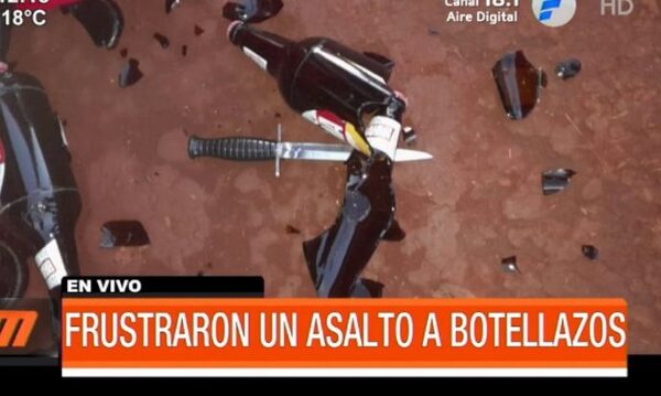 A botellazos repartidores frustran asalto en Itapúa - PARAGUAYPE.COM
