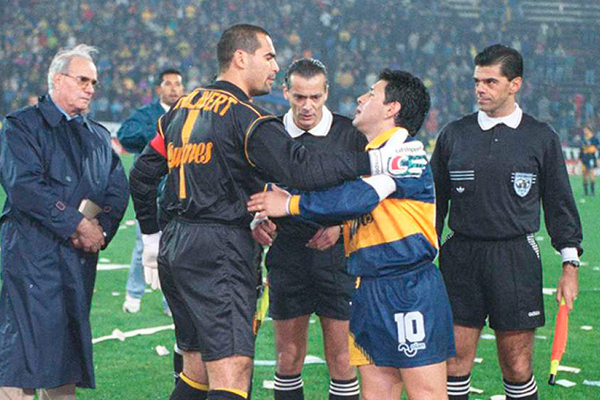 La noche que José Luis Chilavert le marcó un doblete a Boca Juniors