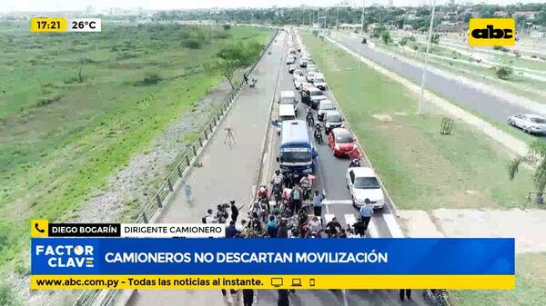 Suba de combustibles: camioneros no descartan movilizaciones - Factor Clave - ABC Color