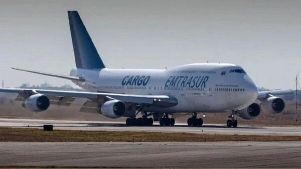 Argentina inspecciona el avión venezolano-iraní y las dos cajas negras