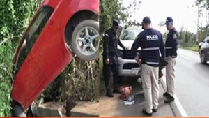 Discusión entre automovilistas termina en vuelco y muerte - PARAGUAYPE.COM