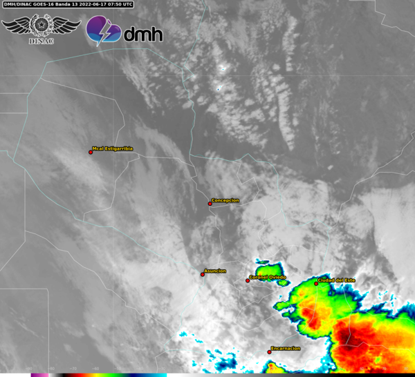 Diario HOY | Alerta de tormentas para el centro y sur de la región Oriental