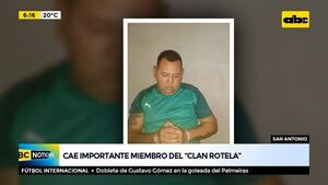 Cae importante miembro del “clan Rotela” - ABC Noticias - ABC Color