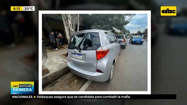 Vehículo recuperado tenía orden de incautación - ABC Noticias - ABC Color