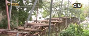 Lambaré: Peligroso puente en pésimo estado - C9N