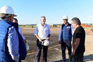 Ministros del Deporte visitaron obras para Asu2022 - El Independiente