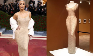 Kim Kardashian, acusada de dañar el vestido de Marilyn Monroe - OviedoPress
