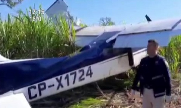 Avioneta habría transportado cocaína - SNT