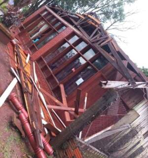 Crónica / [VIDEO] Tormenta dejó sin techo a unas 40 casas
