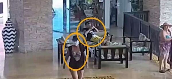Dan a conocer imágenes que confirman seguimiento de Pecci dentro del hotel - Policiales - ABC Color