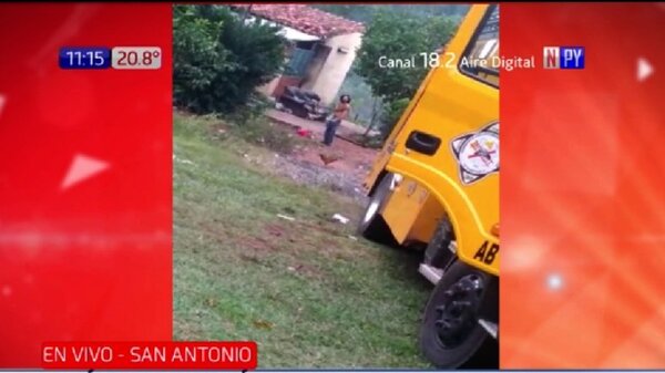 Pirómano amenazó con agredir a bomberos en San Antonio | Noticias Paraguay