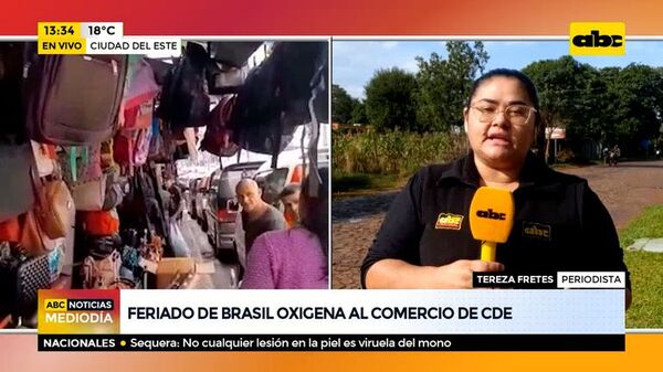Feriado de Brasil oxigena al comercio de CDE - ABC Noticias - ABC Color