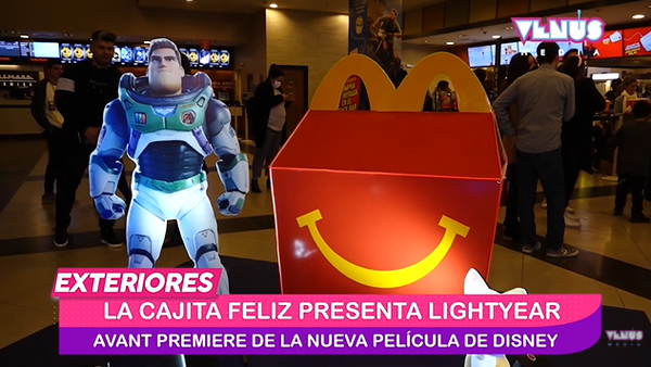 La Cajita Feliz acompañó el aterrizaje de LIGHTYEAR a los cines denuestro país