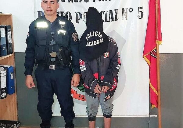Asaltó a su propia hermana en Ciudad del Este