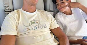 La Nación / Cristiano Junior está de cumpleaños y sus padres le rinden un emotivo homenaje