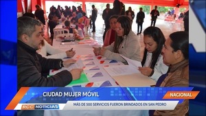Ciudad Mujer Móvil realizó 589 servicios en San Vicente Pancholo