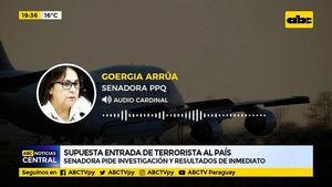 Supuesta entrada de terrorista al país: Senadora pide investigación y resultados de inmediato  - ABC Noticias - ABC Color
