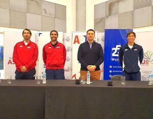 La APT presentó al equipo de la Copa Davis de tenis - Polideportivo - ABC Color