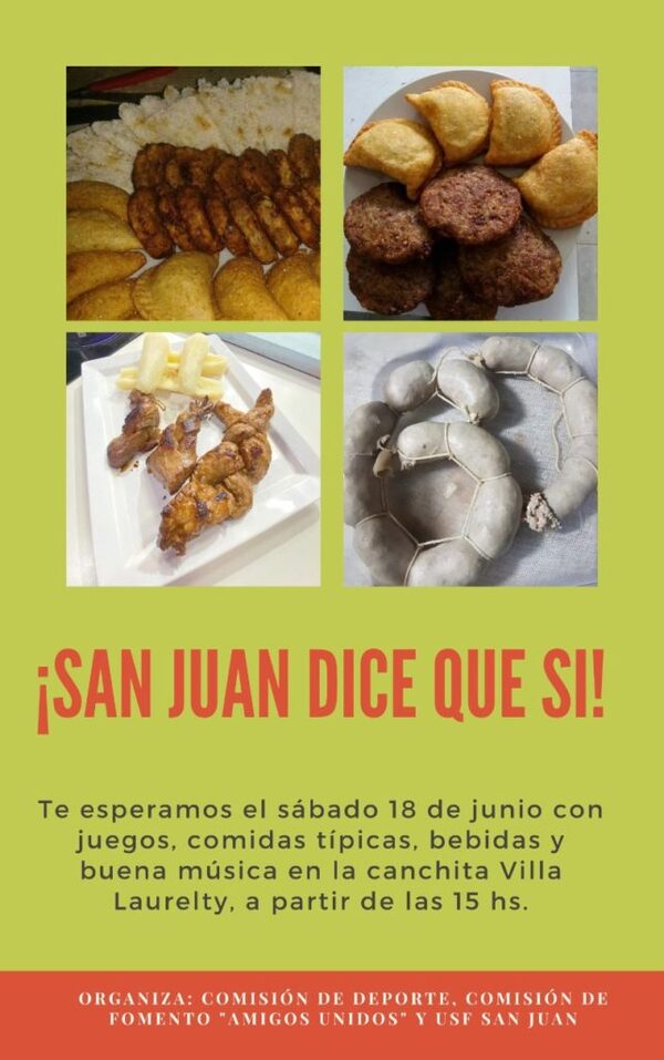 Se unen en Villa Laurelty para realizar fiesta de San Juan » San Lorenzo PY