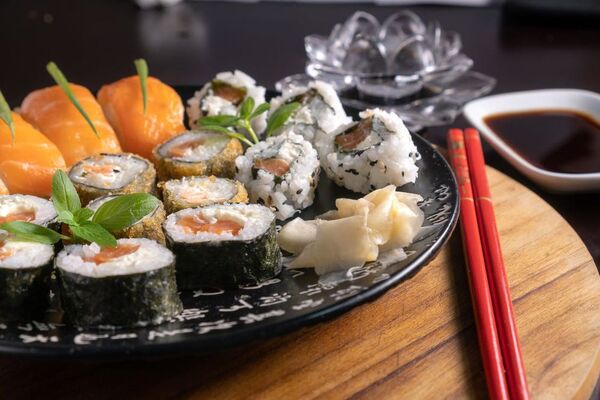 El sushi está ganando cada vez más popularidad en Paraguay