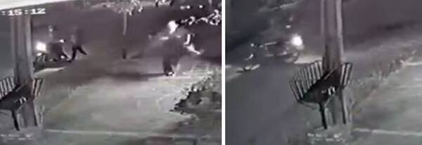 Crónica / [VIDEO] Gritos de una mujer hicieron correr a asaltantes