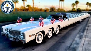 Así se ve el auto más largo del mundo, que obtuvo el Récord Guinness - Megacadena — Últimas Noticias de Paraguay