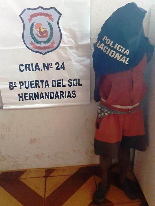 A golpes reducen a supuesto ladrón que mantenía en zozobra a todo un barrio - Policiales - ABC Color