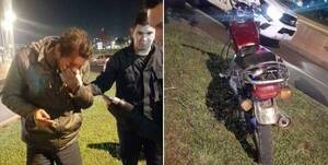 Crónica / Ka'ure robó, se accidentó y lo cachó la poli