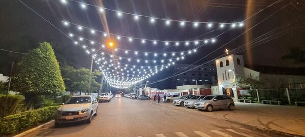 Habilitan el “Paseo de las luces”, en honor a la Patrona de Pedro Juan Caballero - Nacionales - ABC Color