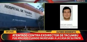Muere exdirector de Tacumbú tras sufrir atentado - ADN Digital