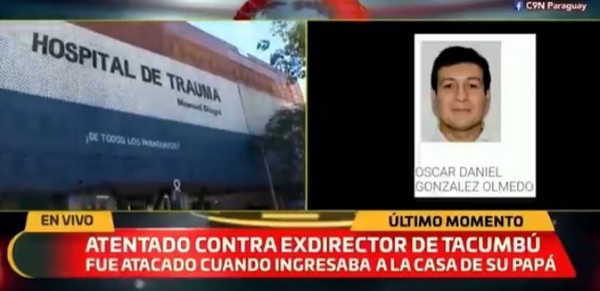 Muere exdirector de Tacumbú tras sufrir atentado - ADN Digital