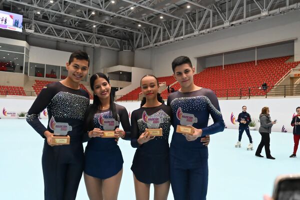 Exitoso cierre para Paraguay en el Artistic Skating World Cup Asunción 2022 - .::Agencia IP::.