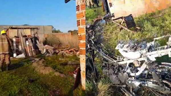 “Aparecieron espíritus” y hombre incendió su vivienda en Coronel Bogado.