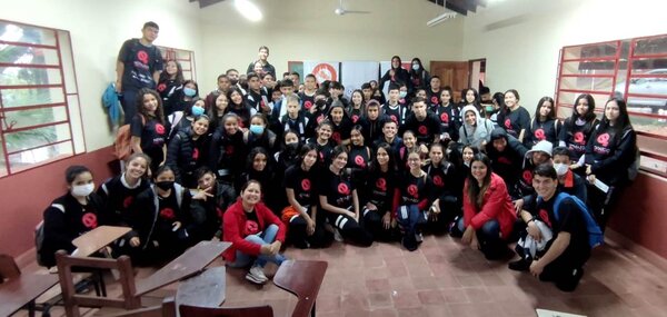 La campaña “Noviazgo sin violencia” llegó a más de 500 estudiantes en Itapúa y Canindeyú