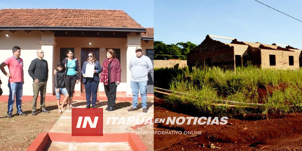 SITUACIÓN DE VIVIENDAS FOCEM Y ENTREGA DE VIVIENDAS A FAMILIAS