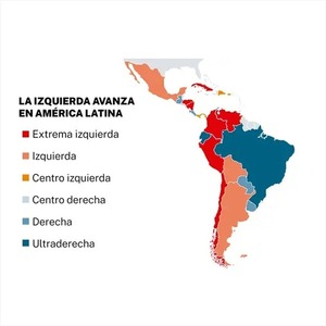 La izquierda avanza en América Latina