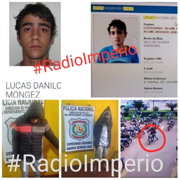 Policía detuvo a dos supuestos robamotos - Radio Imperio