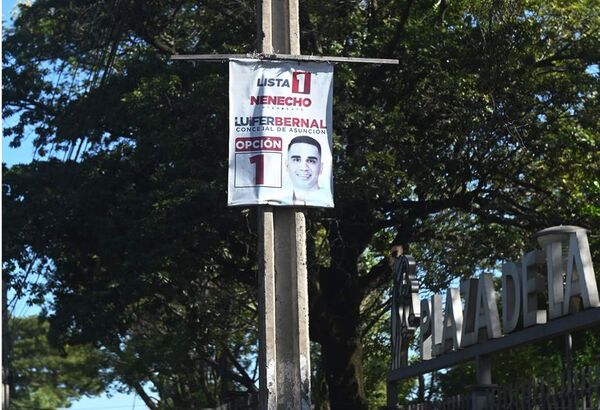 Municipalidad controla propaganda de todos, menos las de Nenecho - Nacionales - ABC Color