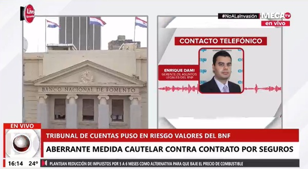 Tribunal de cuentas puso en riesgo valores del BNF - Megacadena — Últimas Noticias de Paraguay
