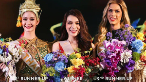 Crónica / Fabu Olmedo se ubicó en el top 3 en Miss International Queen