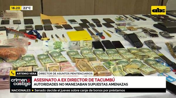 Caso asesinato del exdirector de Tacumbú: autoridades no manejaban supuestas amenazas - Crimen y castigo - ABC Color
