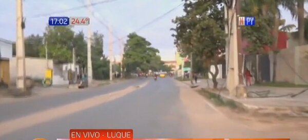 Tras serie de reclamos reparan calamitosa avenida en Luque - PARAGUAYPE.COM