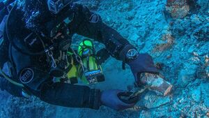 Hallan restos arqueológicos de hace más de 8000 años en el mar Egeo