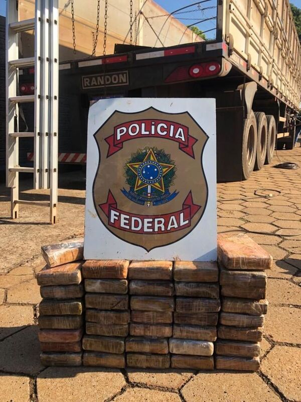 Policía Federal incauta 41kg de cocaína