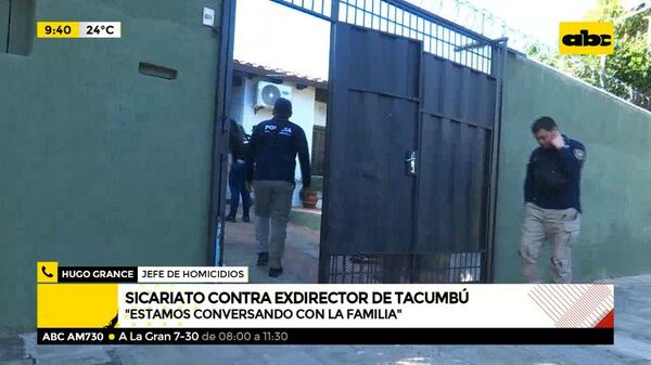 Sicariato contra ex director de Tacumbú - ABC Noticias - ABC Color