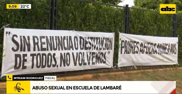 Abuso en colegio: Sospechosos tienen 12 años, confirma fiscala