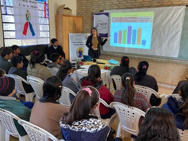 Realizan charlas sobre prevención de acoso y abuso en escuelas de San Juan Nepomuceno y Juan León Mallorquín