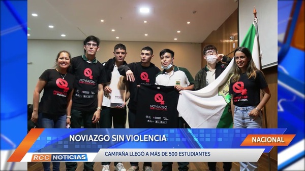 La campaña “Noviazgo sin violencia” llegó a más de 500 estudiantes en Itapúa y Canindeyú.